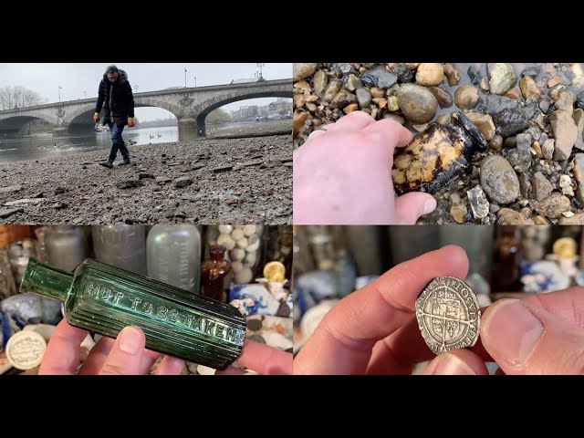 Beachcombing Club Mudlarking in London Jason Sandy