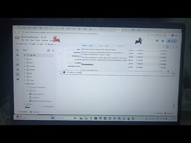 How to upload CSV file and run python data science data set in google Collab 