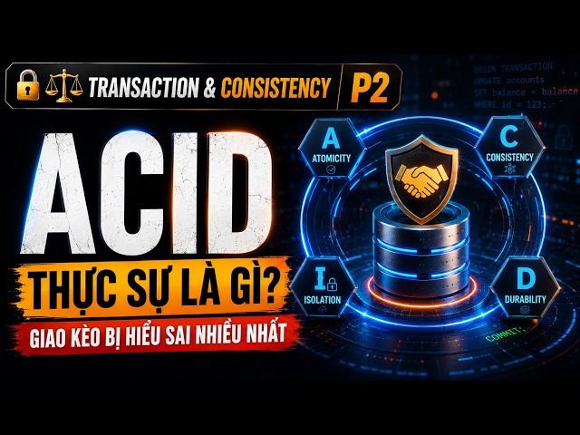 🔒⚖️ ACID — The Most Misunderstood Contract in Databases | Transaction & Consistency P2