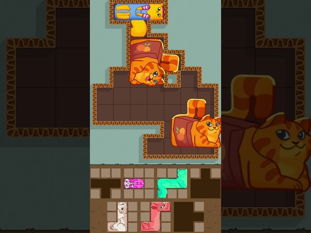 Puzzle Cats -Part 35 Gameplay Walkthrough (ios & android) #shorts #gaming #funny