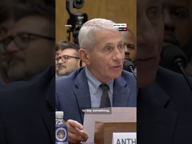 Fauci invokes the Fifth Amendment over 100 times