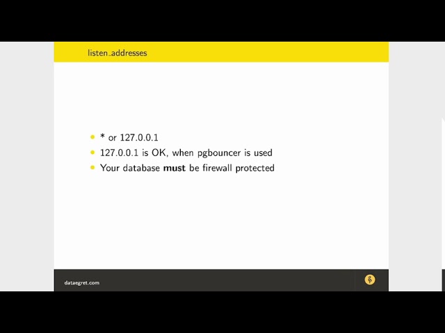 The "default" postgresql.conf, step by step - Ilya Kosmodemiansky: PGCon 2020