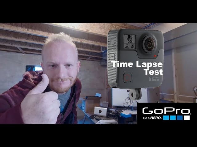 Go Pro Fusion - Testing Time-Lapse Video Mode