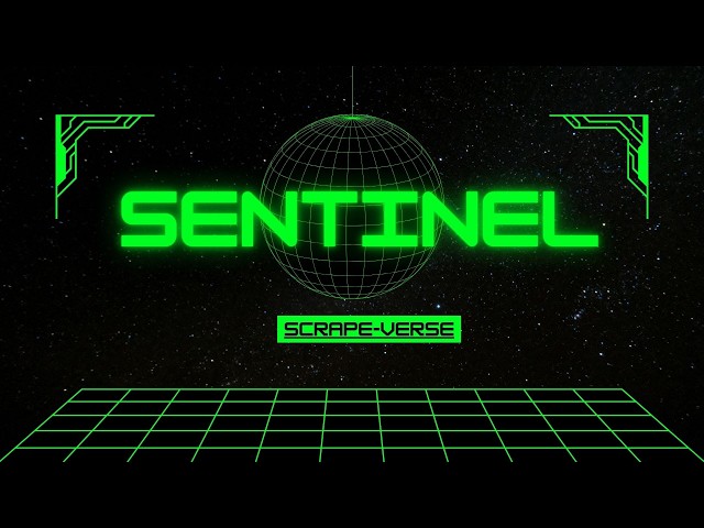 Sentinel — A Self-Healing Web Scraper | Into the Scrape-Verse Hackathon