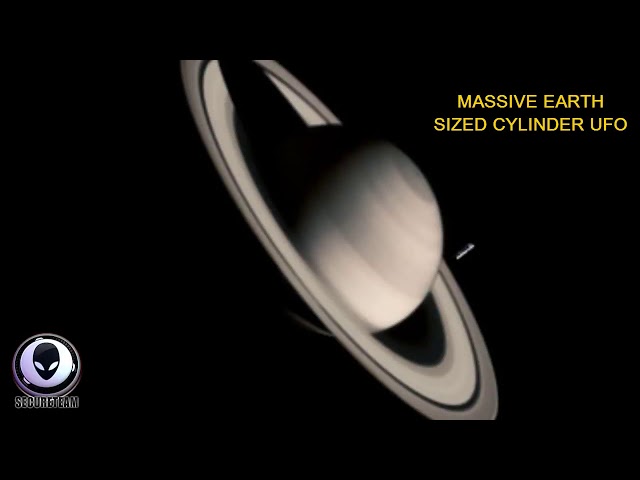LEAKED! SECRET RUSSIAN UFO SATELLITE IMAGES AT SATURN | Secureteam10