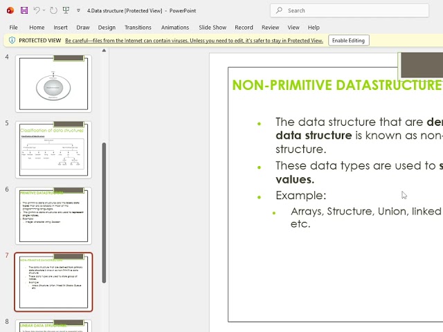 BASIC CONCEPT OF DATA STRUCTURES
