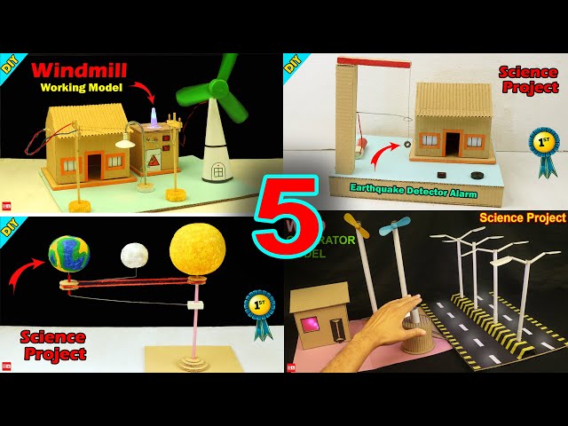 Top 5 New Science Project Ideas for School - Easy Science Project Compilation