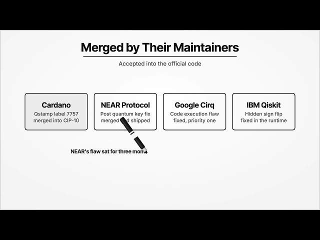 Quantova Open Source Contributions, Cardano, Ethereum, BNB Chain, NEAR, Google and IBM | QDojo