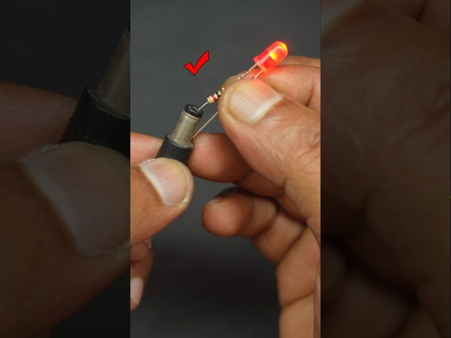 why is the resistor mandatory for led #diy #gadgets #electronics #leddriver