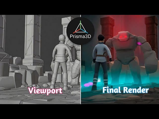 Creating Concept Art for My Upcoming 3D Animation | Prisma3D 3.3. Workflow