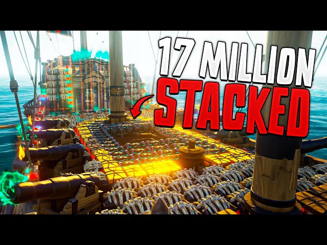 BIGGEST LOOT STACK We’ve EVER Done! Risking EVERYTHING! (Sea of Thieves)