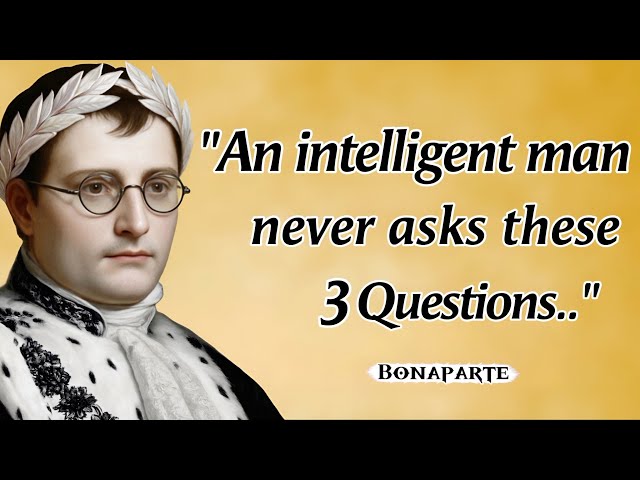 3 Questions Intelligent Men Never Ask | Compilation Of World's Famous Authors Quotes