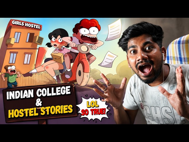 Indian College & Hostel Stories Reaction | #notyourtype #ReactRoom