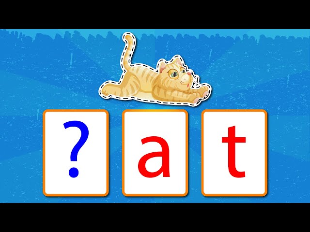 ‘at’ Word Family Story: The Cat on the Mat | Learn to Read Short ‘A’ CVC Words