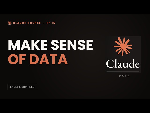 Claude AI as a Data Analyst I Analyze Spreadsheets With Claude AI (No Formulas) I Excel, CSV, Charts