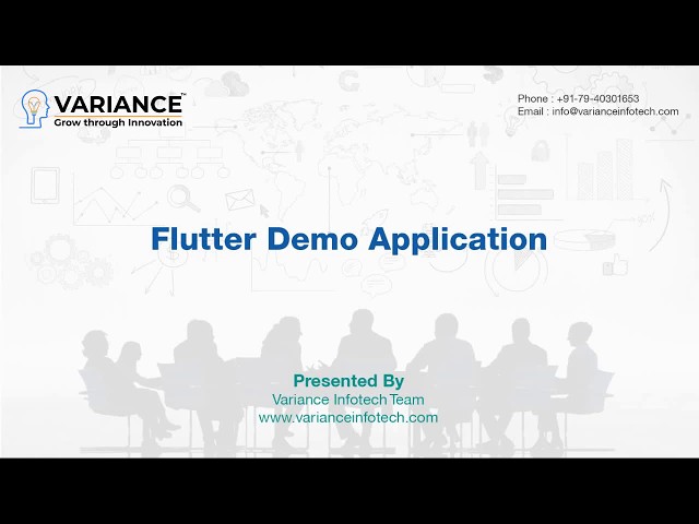 Flutter Basic Demo using Stateless Widget & Stateful Widget