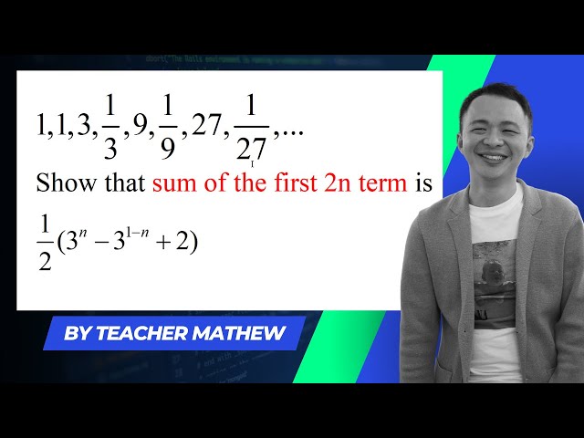 Add Math - Challenging Geometry Progression question