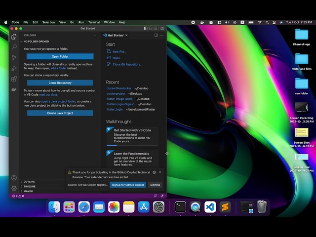 Docker: Creare docker file in visual studio code