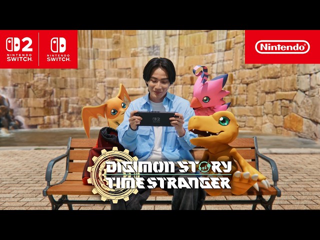 Digimon Story Time Stranger – Live Action Launch Trailer – Nintendo Switch 2