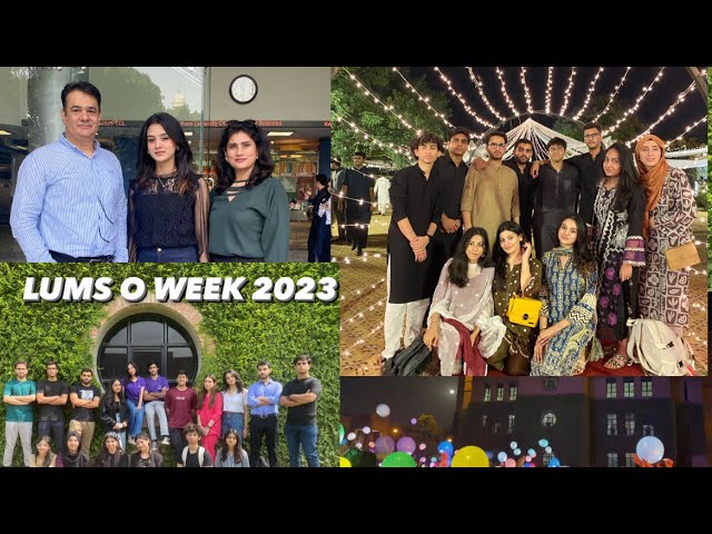 O WEEK AT LUMS