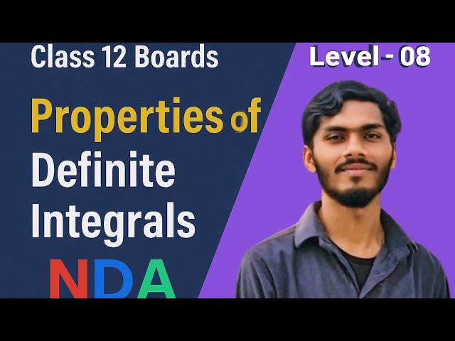 Integration class 12th | NDA | basics to advance | level - 08 | NCERT solutions by soulful math