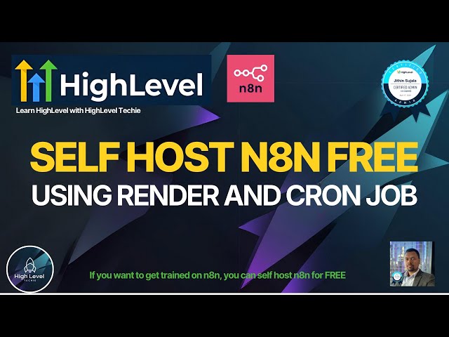 Run n8n 100% FREE on Render (Self-Hosting Tutorial for Beginners)