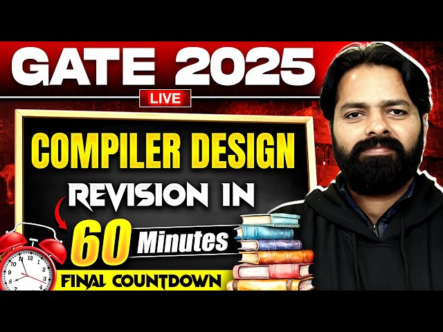 Revise Compiler Design in 60-Minutes with Deva Sir 📚💯 | One Last Shot at Perfection 🚀✨