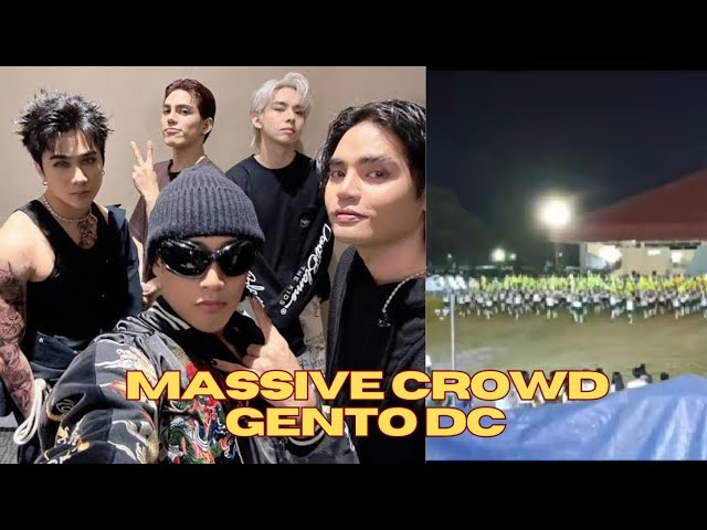 Massive crowd, danced to SB19's Gento! #sb19 #gento #gentodancechallenge #ppop #mahalima #atin