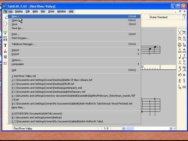 Arrange'It with Tablature by Bob Wolford: Lesson 2