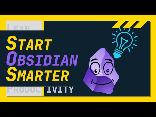 15 things every Obsidian beginner should know