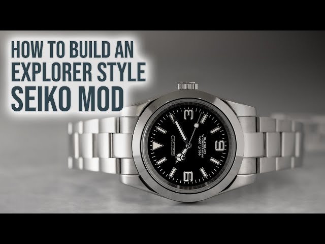 How to build your own Explorer Style Watch!