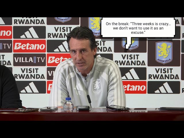 TOMORROW IS VERY, VERY IMPORTANT…WE ARE LACKING POINTS | Unai Emery’s Urgent Message! VILLA VS SPURS