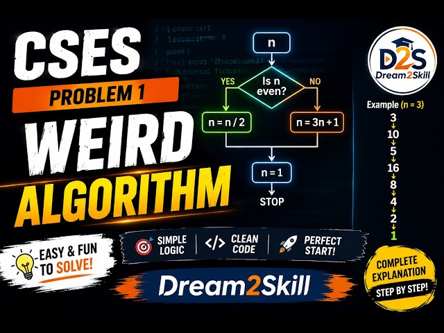 Weird Algorithm CSES