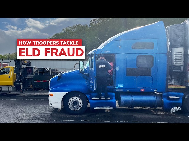 Hunting 'chameleon' trucking operations: Troopers learn to fight remote ELD fraud