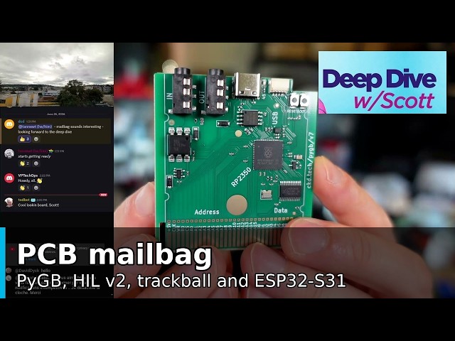 Deep Dive w/Scott: PCB Mailbag #adafruit