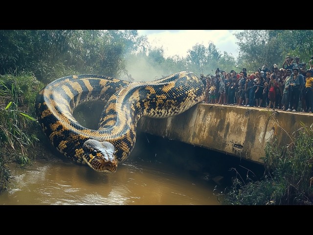 Incredible Giant Snake Caught On Camera! The Biggest Animals In The World!