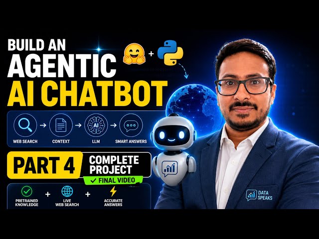 Build an Agentic AI Chatbot with Hugging Face & Python | Part 4: Complete Project with Live Demo