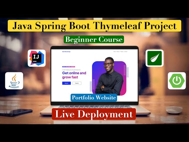 🔥 Build a Portfolio Website with Java, Spring Boot, Thymeleaf & Bootstrap | Full Project Tutorial