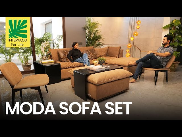 Introducing Moda Sofa Set: Versatile, Comfortable, and Stylish Seating Solutions by Interwood