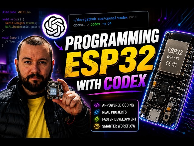 PROGRAMMING ESP32 WITH CODEX