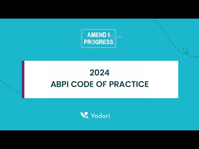 2024 UK ABPI Code of Practice