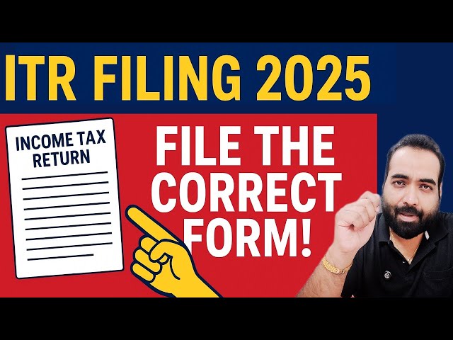 Which ITR Form Should You File? ITR Filing 2025: ITR-1 to ITR-7 | Which Form is Right for You?