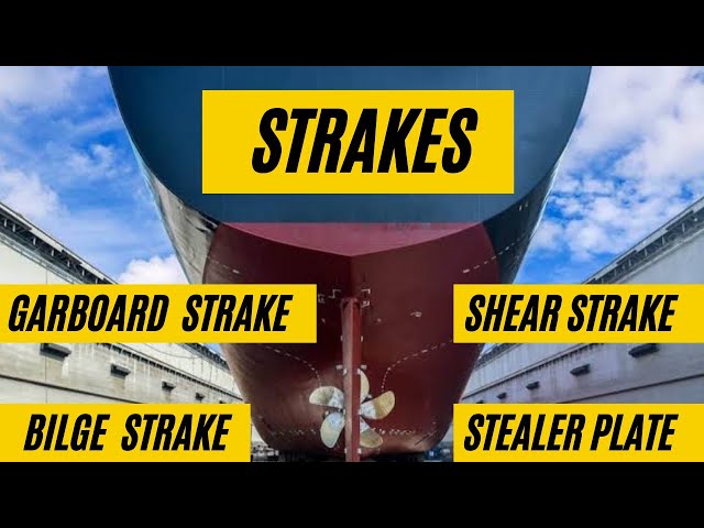 GARBOARD STRAKE | SHEAR STRAKE | STEALER PLATE | BILGE STRAKE | Ship Construction