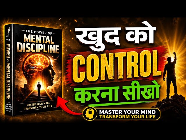 The Power of Mental Discipline | Book summary in hindi | Motivational video | Audiobook 