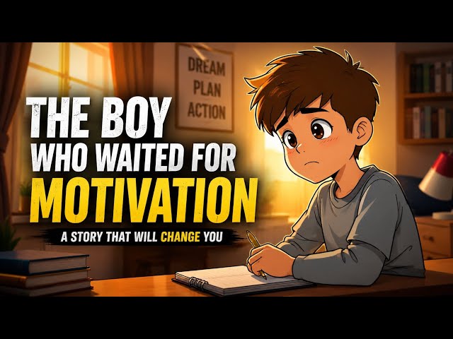 The Boy Who Waited For Motivation | A Relatable Story