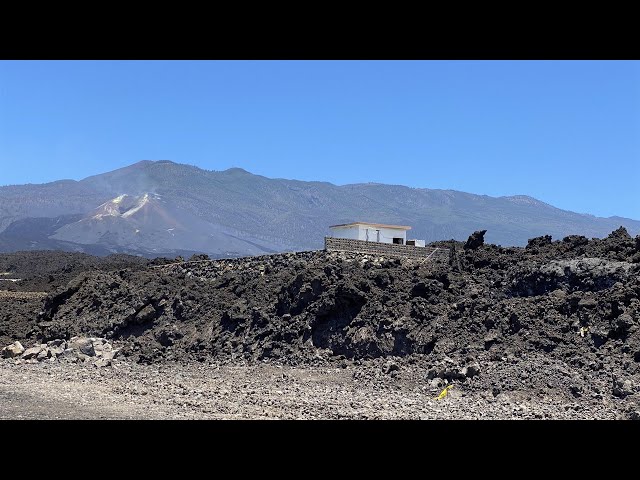 La Palma - Conduciendo la LP-213 reconstruida de Las Norias a La Laguna - Vista Panorámica 360 - 4K