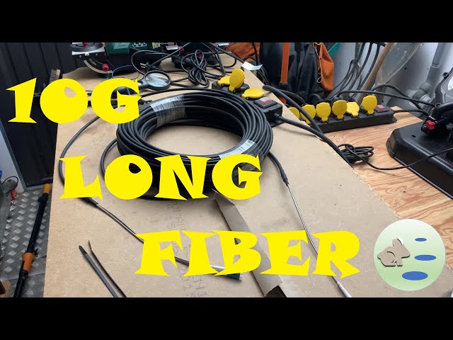 Deploy 10G long distance fiber and connect workstation
