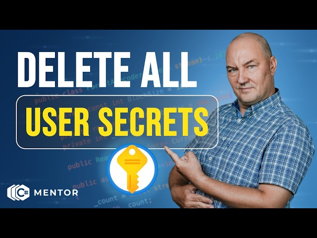 Ditch User Secrets: Use Secrets Store in Development