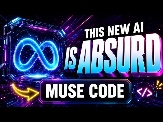 New Meta MUSE Code AI Agent Is CRAZY!