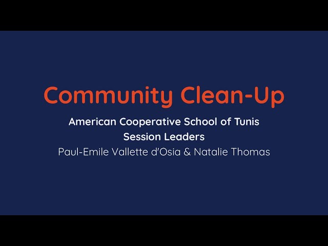 ACST Community Clean Up